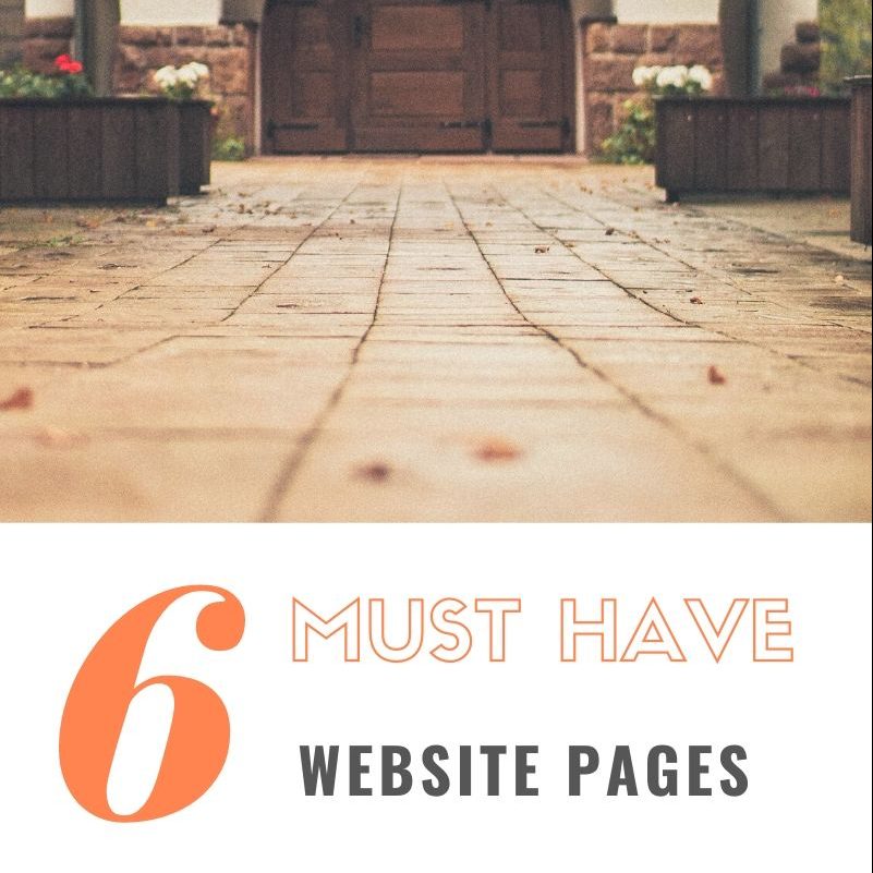 ‘Must Have’ Pages for Your Church Website